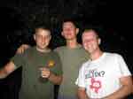 Out with friends before Iraq deployment 2005