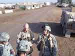 this was before we went out on an escort mission to the local Iraqi Highway Patrol station on MSR Tampa