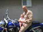 Landon and his baby girl,  Arle 