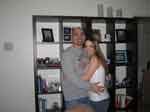 Landon with his wife,  Jessica!